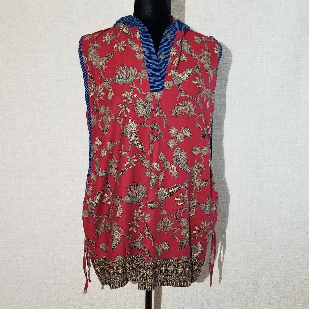 Bimoseto Sleeveless Hooded Tunic